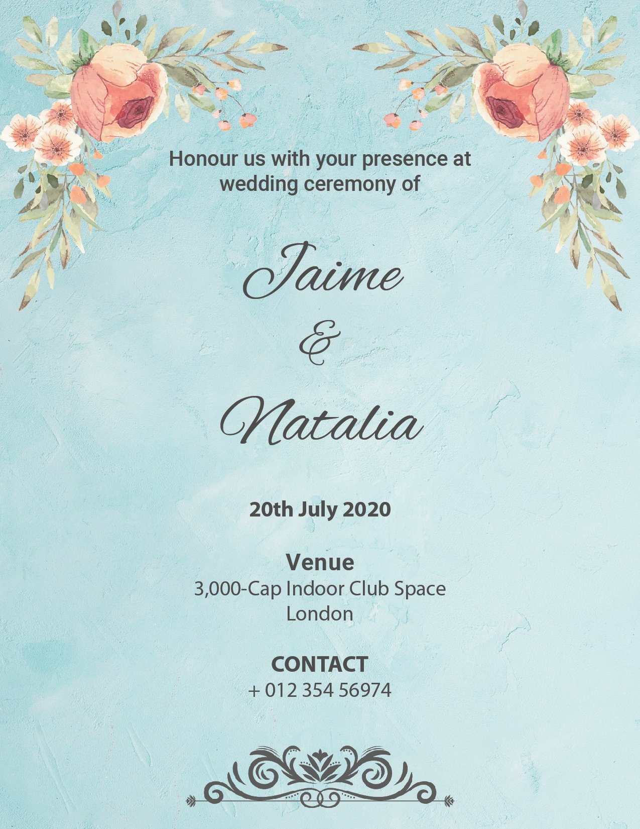 wedding card digital invitation card